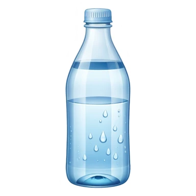 a bottle mineral water sticker