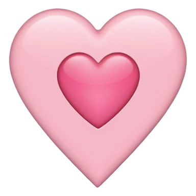 light pink location pin with a heart in the center sticker