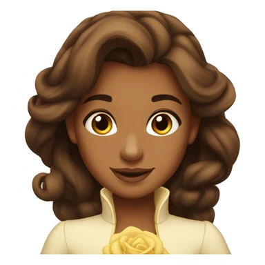 beauty and the beast belle sticker
