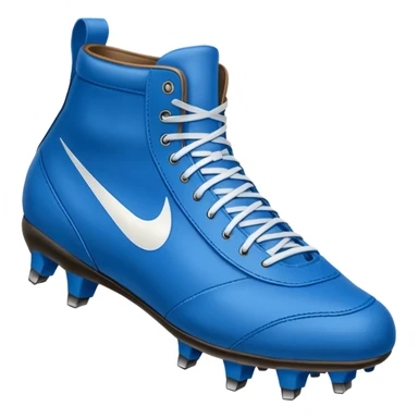 blue football shoes sticker