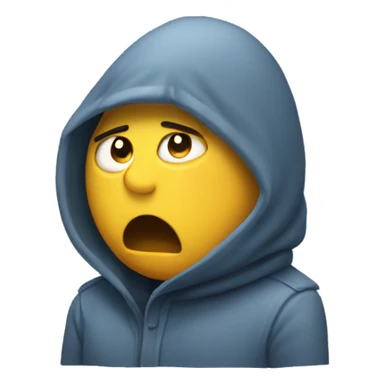 shivering with cold emoji sticker