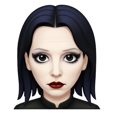 Merlin Manson sticker