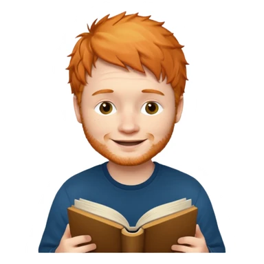 ed sheran read book sticker