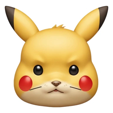 Un Pikachu qui et triste  sticker