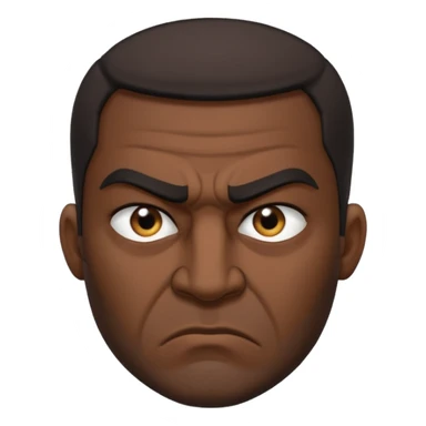 angry Iraqi, in profile sticker