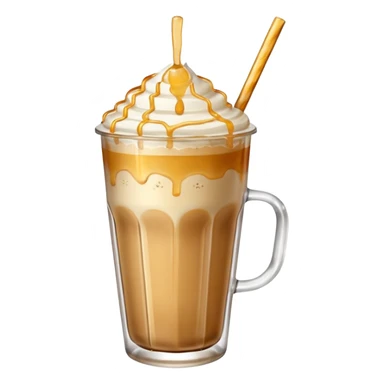 Ice latte honey salt non whipping  sticker