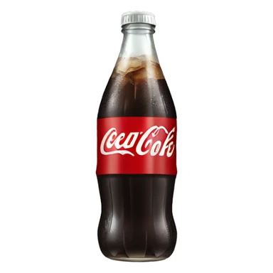 Diet Coke bottle with a bow wrapped around it sticker