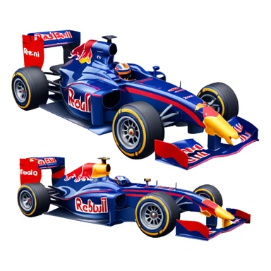 formula one redbull sticker
