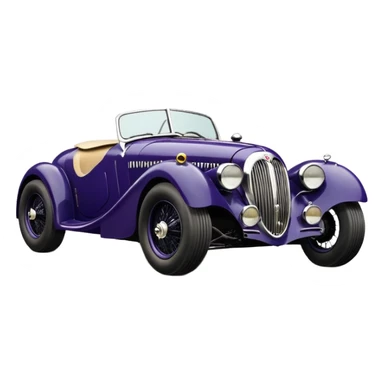 Black bumblebee very fast racing 1934 jaguar roadster rustic old antique rat hot rodded blueberry and cherry pearl  sticker