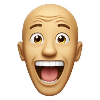 Laughing really hard sticker