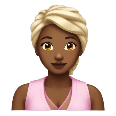 Girl spa day sticker