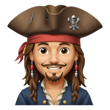 kaptan jack sparrow sticker