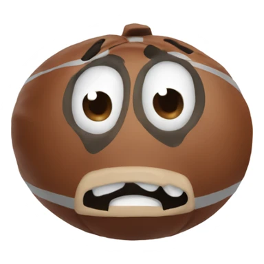 Buckeye mascot bruised sticker