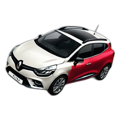 Renault clio break rouge 2019 sticker