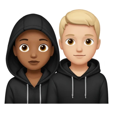 rich hoodied duo sticker