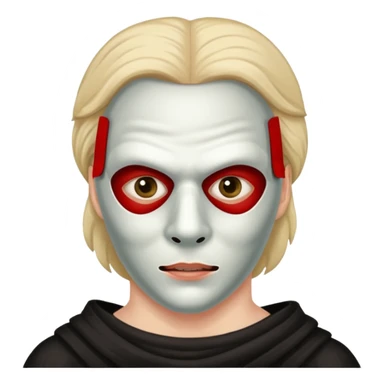 crie um serial killer mascarado sticker