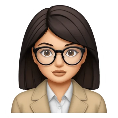 kylie jenner with glases sticker