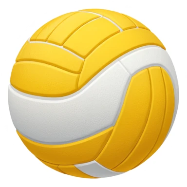 summer-themed emoji of a beach volleyball sticker