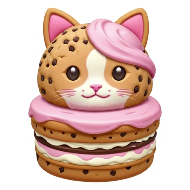 cookie cat sticker