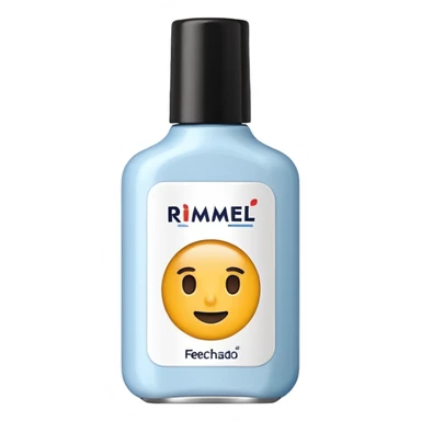 Rímel frasco fechado off white cozy sticker