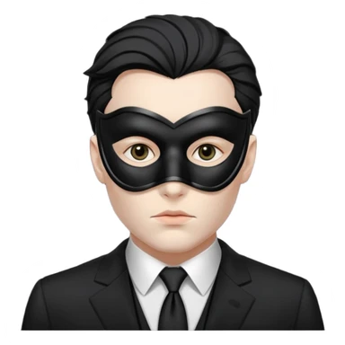 Black Noir from the Boys TV show sticker