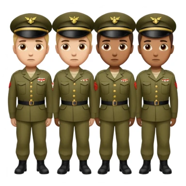 Recruit army sticker