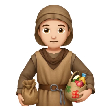 medieval merchant sticker