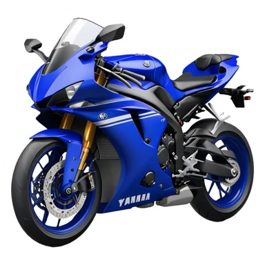 Yamaha YZF (Sportbike) - Yamaha YZF-R1 (Model Year: 2022) (Iconic colour: Blue) sticker