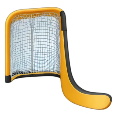 hockey stick graph sticker