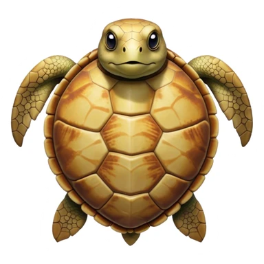 Cinematic Realistic Noble Sea Turtle Portrait Emoji, Poised and dignified, with a robust, time-worn shell intricately patterned in earthy tones and a weathered, wise face with deep, observant eyes, rendered with lifelike texture and natural, diffused light; high shine, intelligent and serene, styled with an air of oceanic majesty, focused and attentive, soft glowing outline, capturing the essence of a watchful and confident sea turtle that appears to glide out of the screen with timeless authority! sticker