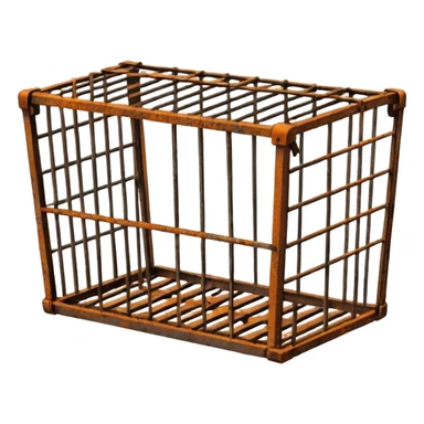 Cage trap sticker