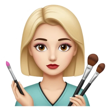 make up artist sticker