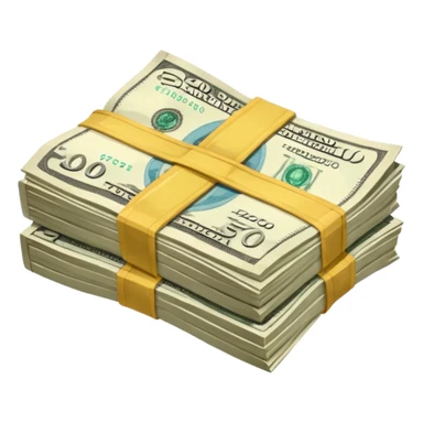 a second hand item to be sold, cash notes, transactions,  sticker