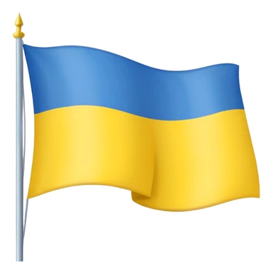 Uma bandeira de país tipo da Ucrânia mais em vez da cor azul vc coloca a cor preta onde fica o azul preto sem o azul sticker