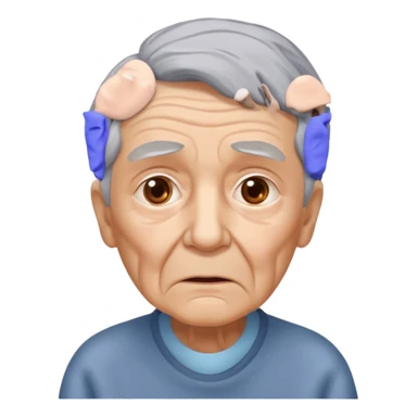 idoso confuso alzheimer sticker