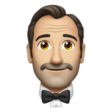 Jean dujardin sticker