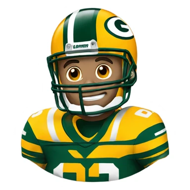 Greenbay packer fan sticker