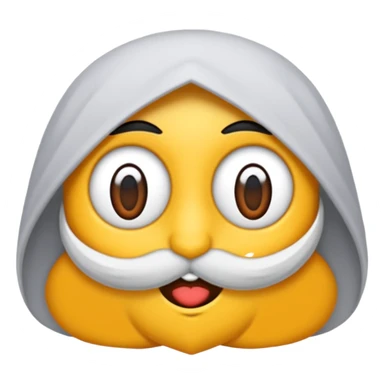 Siyah beş yapraklı yonca sticker