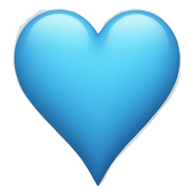 Heart-coloured-blizzard-blue sticker