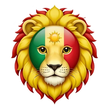 Iran lion sun flag emoji sticker
