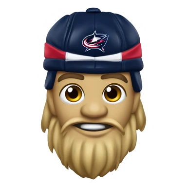 Columbus blue jackets hockey stinger mascot sticker