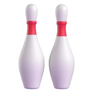 bowling pin sticker
