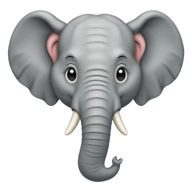 Elephant with body sticker