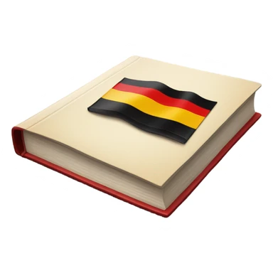 book German flag cove sticker