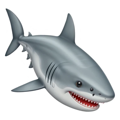 Tiburón con zapatos sticker