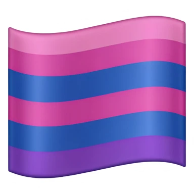 Bisexual flag sticker