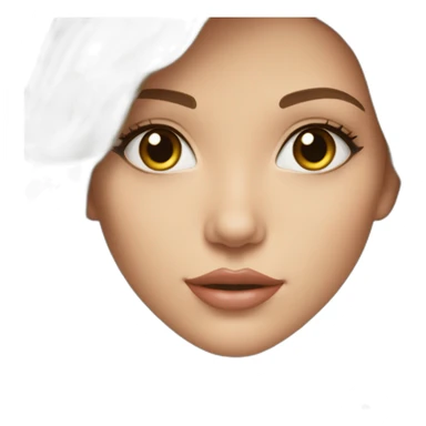 my-beautiful-brunette,-hazel-eyed,-with-beautiful-hair,-that-look-like-a-super-model, -white-skin sticker