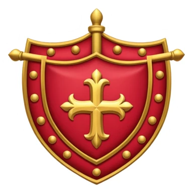 brasão sangrando medieval rosa de sangue vermelha sticker