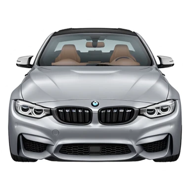 Grey bmw g26 m440i 2022 emoji sticker