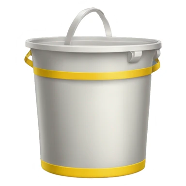 poubelle jaune sticker